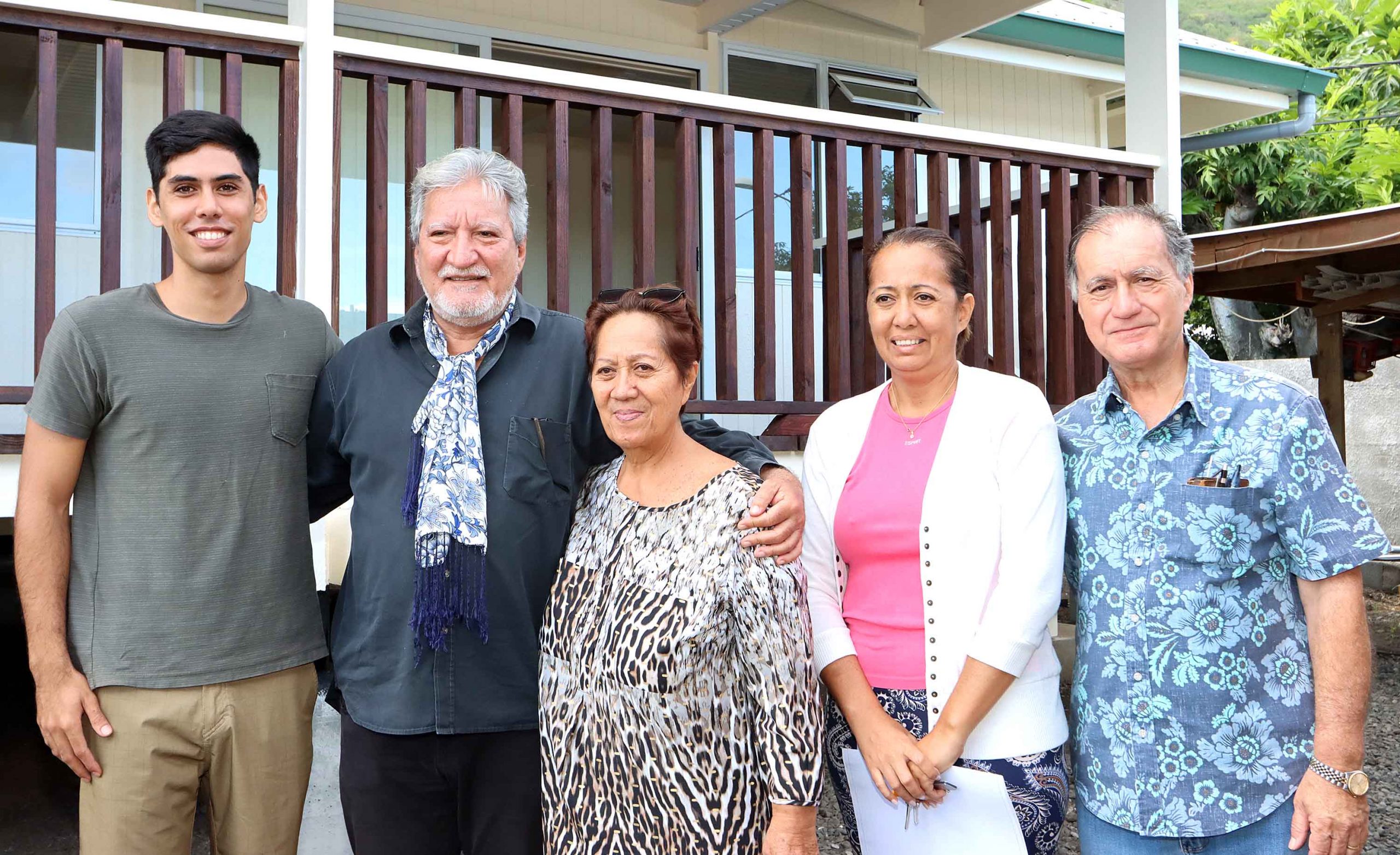 22 Familles de Tahiti et Moorea reçoivent les clés de leur Fare OPH